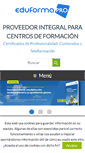 Mobile Screenshot of certificadodeprofesionalidad.org